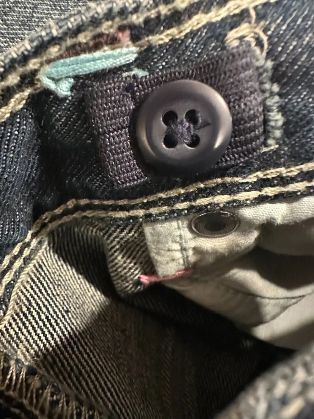 NWT Vintage Y2K GAP Kids Flared Embroidered Jeans Size 10